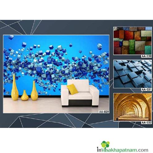 Walle Interiors Wallpapers blinds Kancharapalem in Visakhapatnam Vizag