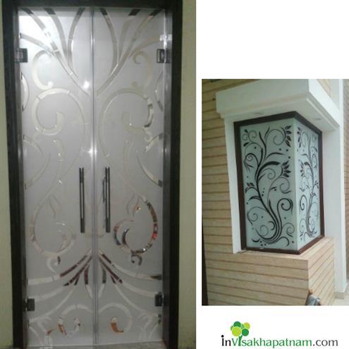 Bombay Glass and Aluminium Partition Works Dabagardens in visakhapatnam Vizag