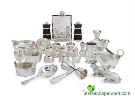 Sri Himachal Jewellery Silver Articles Wholesale Dealers Town Kotha Road in Visakhapatnam Vizag