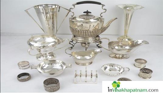 Sri Himachal Jewellery Silver Articles Wholesale Dealers Town Kotha Road in Visakhapatnam Vizag