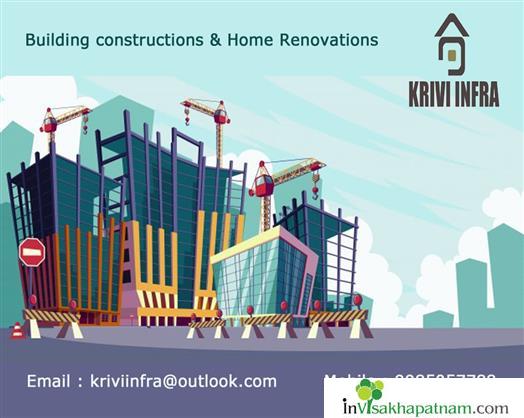 krivi infra Building Constructions Interior works Modular Kitchen Swimming Pool Landscaping Container homes offices