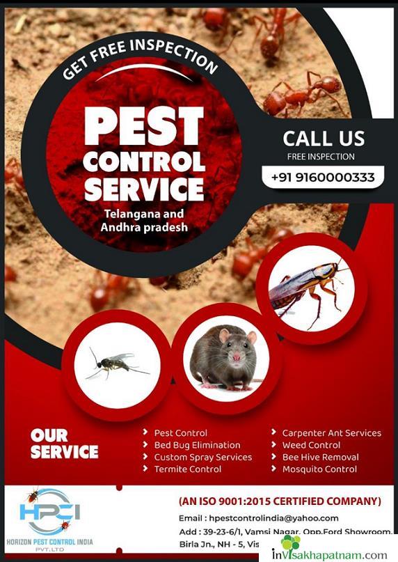 hpci horizon pest control service birla junction visakhapatnam vizag