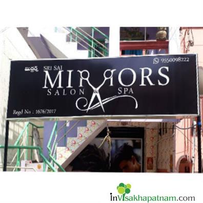 Sri Sai Mirrors Salon and Spa Rama Talkies in Visakhapatnam Vizag