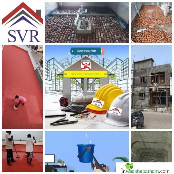 SVR Civil Technologies 75feet Road Fosroc Chemicals in Visakhapatnam Vizag