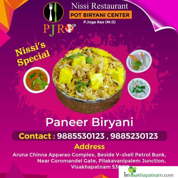 Nissi Restaurant (Pot Biryani Centre) Near Akkayyapalem in Vizag Visakhapatnam