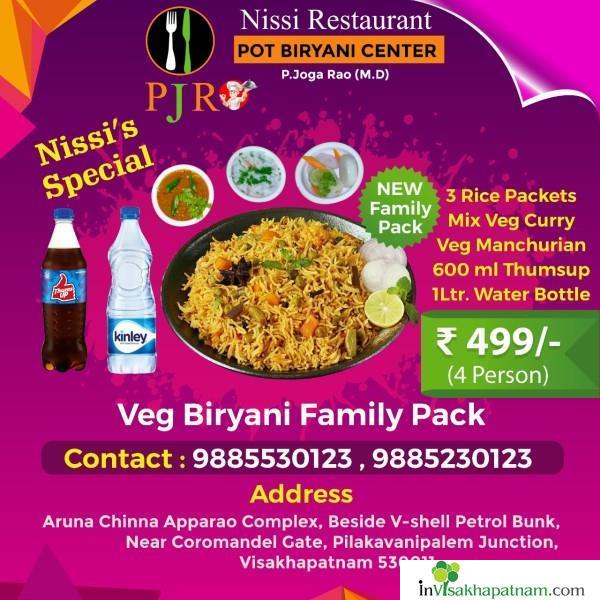 Nissi Restaurant (Pot Biryani Centre) Near Akkayyapalem in Vizag Visakhapatnam