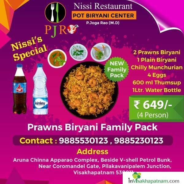 Nissi Restaurant (Pot Biryani Centre) Near Akkayyapalem in Vizag Visakhapatnam