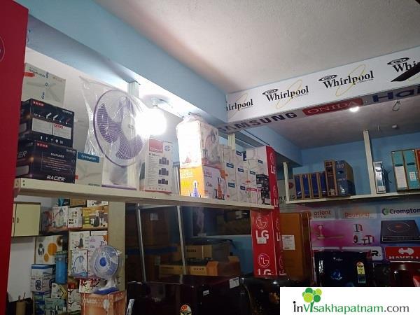 Wall Fans, Table Fans, Ceiling Fans, All Types of Electronics Sales and Services in Visakhapatnam
