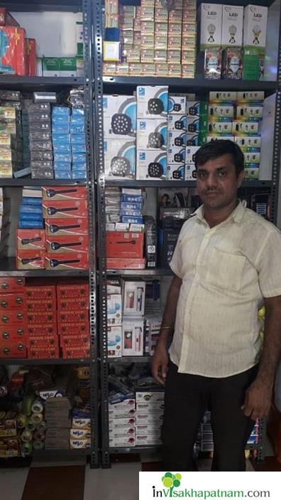 mahalaxmi Light Wholesale retail fancy calculators Batteries Shavers Charging Torch Electrical Goods poorna market Visakhapatnam Vizag