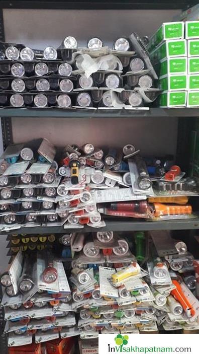 mahalaxmi Light Wholesale retail fancy calculators Batteries Shavers Charging Torch Electrical Goods poorna market Visakhapatnam Vizag