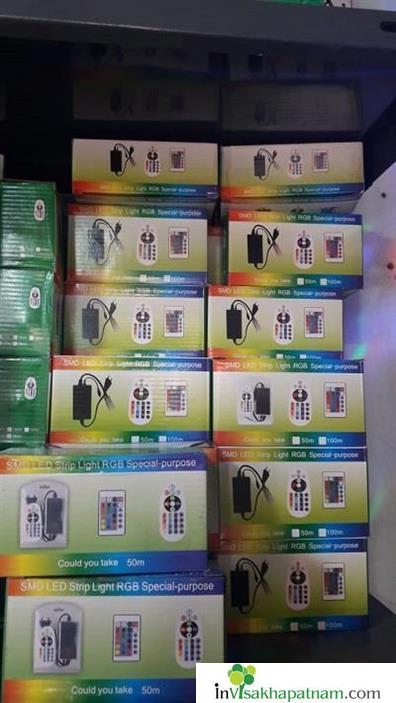 mahalaxmi Light Wholesale retail fancy calculators Batteries Shavers Charging Torch Electrical Goods poorna market Visakhapatnam Vizag