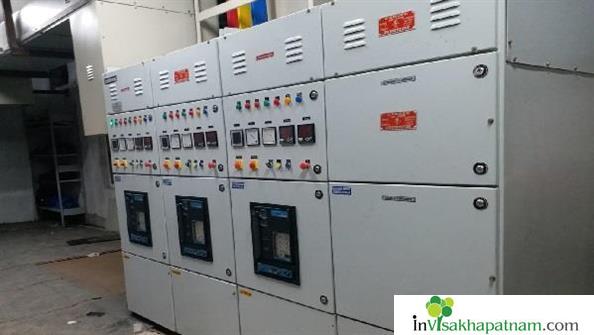 Venkata Narasimha Power Controls Industrial Electrical Power Panels amf auto synchronisation plc pcc fire fighting mcc apfc jagadamba vizag visakhapatnam