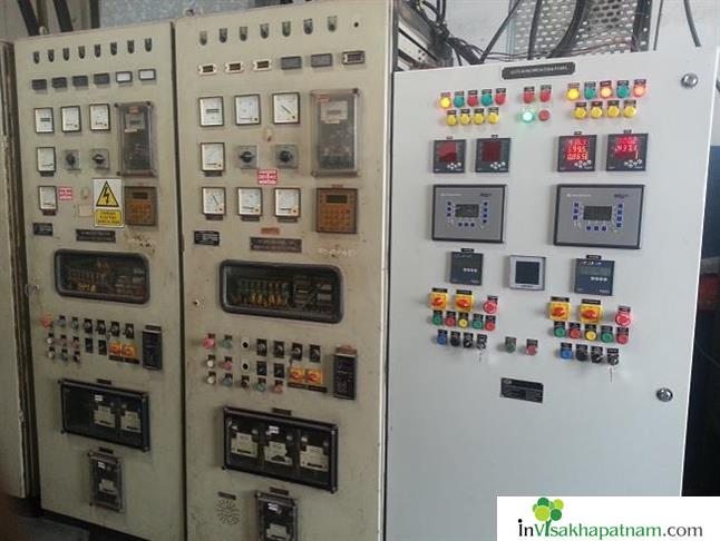 Venkata Narasimha Power Controls Industrial Electrical Power Panels amf auto synchronisation plc pcc fire fighting mcc apfc jagadamba vizag visakhapatnam