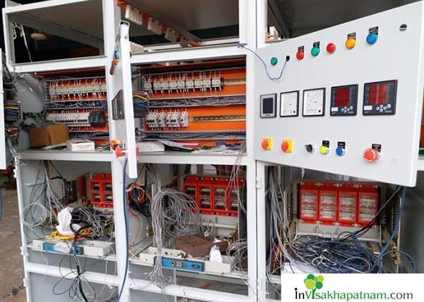 Venkata Narasimha Power Controls Industrial Electrical Power Panels amf auto synchronisation plc pcc fire fighting mcc apfc jagadamba vizag visakhapatnam