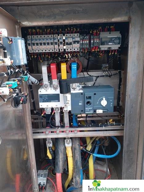 Venkata Narasimha Power Controls Industrial Electrical Power Panels amf auto synchronisation plc pcc fire fighting mcc apfc jagadamba vizag visakhapatnam