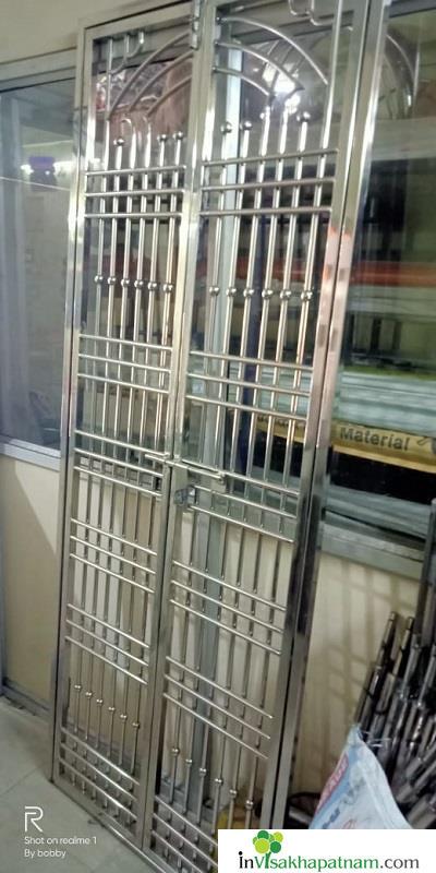 aanjana Steels Fabrication works Stainless Steel Hand Railing vizag visakhapatnam