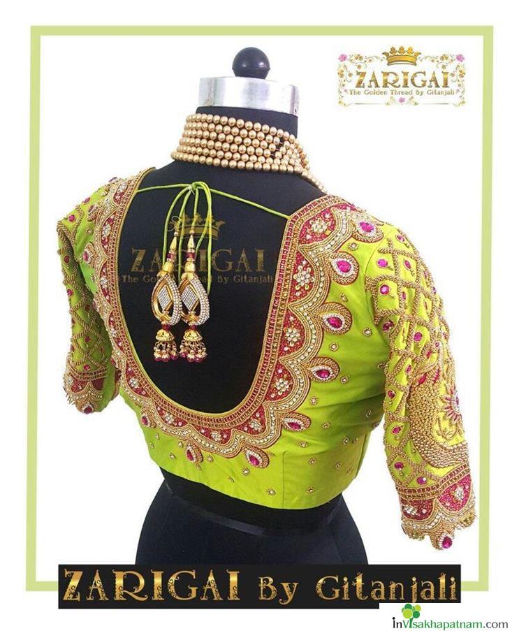 kushi ladies fashions suryabagh maggham work dry wash vizag