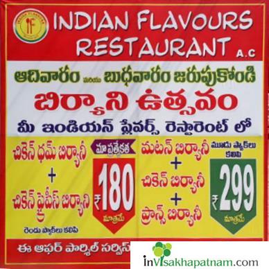 Indian Flavours Restaurants Ac Dabagardens in Visakhapatnam Vizag