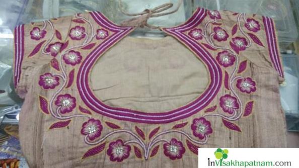 Indu Fashions Women Ladies Fashion Wear Maggam works Stitching near Zilla Parishad In Vizag Visakhapatnam