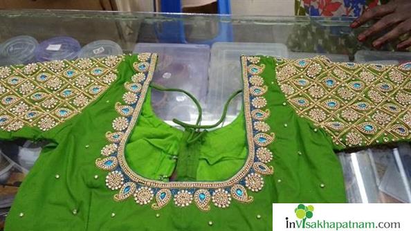 Indu Fashions Women Ladies Fashion Wear Maggam works Stitching near Zilla Parishad In Vizag Visakhapatnam