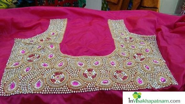 Indu Fashions Women Ladies Fashion Wear Maggam works Stitching near Zilla Parishad In Vizag Visakhapatnam