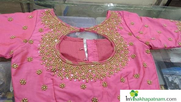 Indu Fashions Women Ladies Fashion Wear Maggam works Stitching near Zilla Parishad In Vizag Visakhapatnam