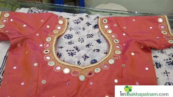 Indu Fashions Women Ladies Fashion Wear Maggam works Stitching near Zilla Parishad In Vizag Visakhapatnam