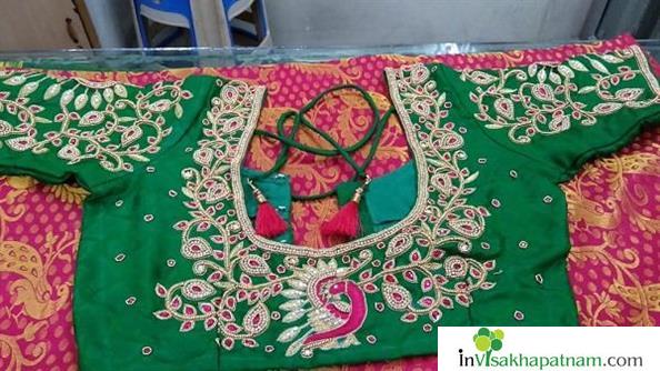 Indu Fashions Women Ladies Fashion Wear Maggam works Stitching near Zilla Parishad In Vizag Visakhapatnam