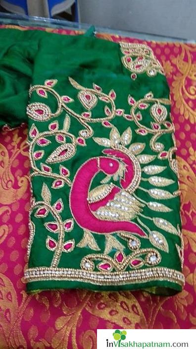 Indu Fashions Women Ladies Fashion Wear Maggam works Stitching near Zilla Parishad In Vizag Visakhapatnam