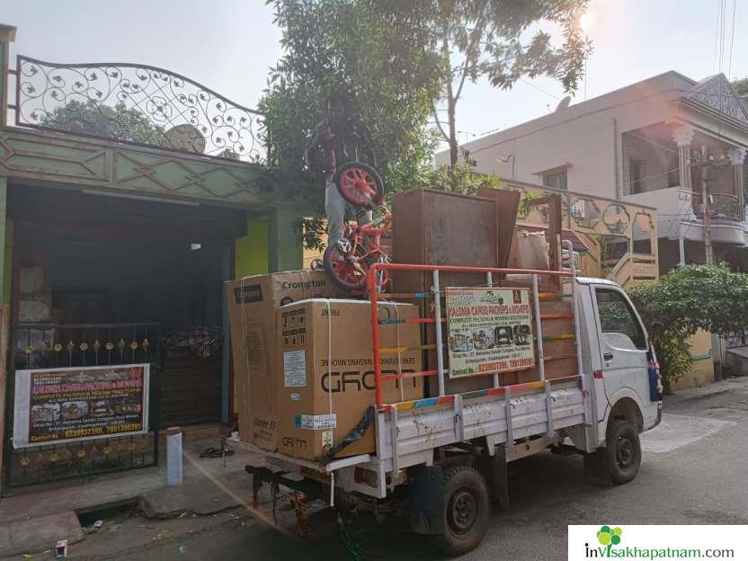 kalonia cargo packers and movers sriharipuram visakhapatnam ap