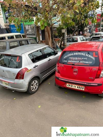 nalanda driving school two four wheel car ladies bike driving school visakhapatnam vizag