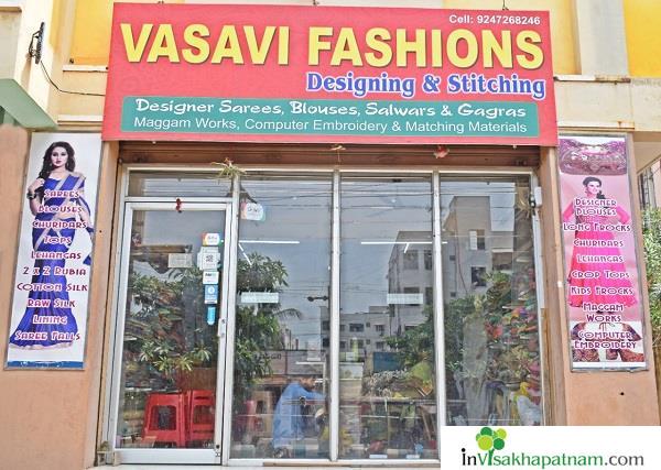 Vasavi Fashions Designer Ladies Tailor PM Palem Visakhapatnam Vizag