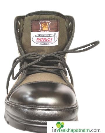 Patriot Indian soldiers Shoes Uniforms Hosiery Dealers PM Palem in Visakhapatnam vizag