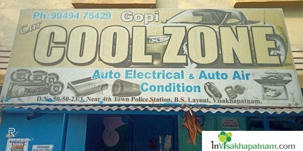 gopi car cool zone bs layoutt vehicle ac repair auto electrical sun conrol film works in visakhapatnam vizag