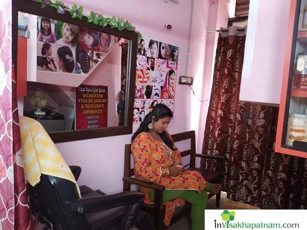 Meenakshi Herbal beauty Parlour Purnamarket in Visakhapatnam Vizag