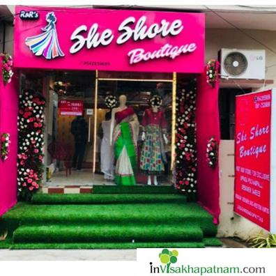 She Shore Boutique Lehengas Suits Sarees Bridal Collection MVP Colony in Visakhapatnam Vizag