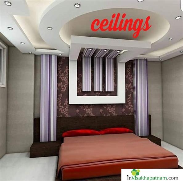 archana Interiors wallpapers floorings water proofing blinds paintings Seethammapeta visakhapatnam vizag