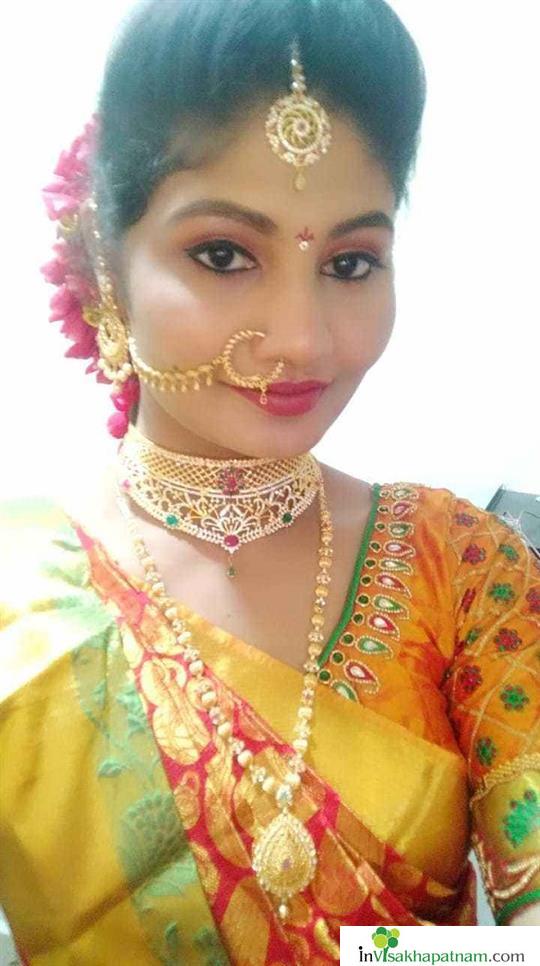 sree beautician bridal hd mac party glossy makeup air brush bridal guest mehendi nail art package ladies beauticians in vizag visakhapatnam