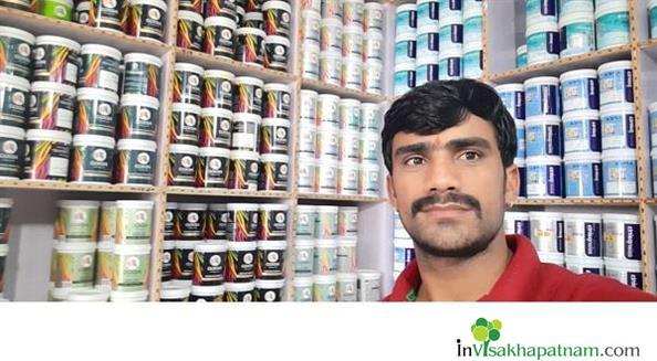 National Paints Pendurthi dealers Asian Indigo Sand Gobin Paints Vizag Visakhapatnam