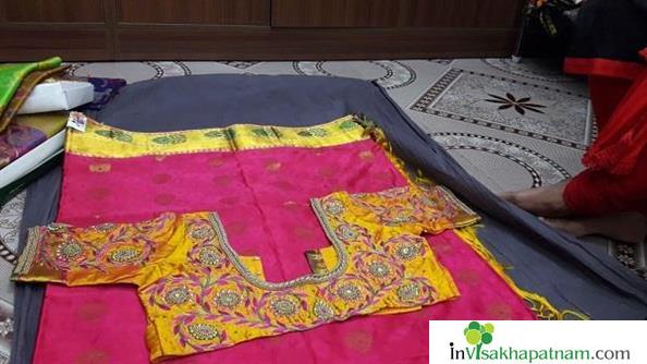 Little Lady Boutique Gajuwaka Ladies Tailoring Designer Sarees Maggam Works vizag Visakhapatnam