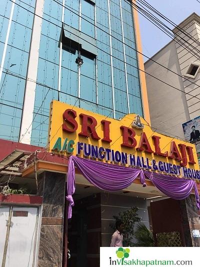 Sri Balaji Function Hall AC Guesthouse HBcolony in vizag visakhapatnam