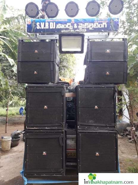 svr mic lighting and decoration dj sound systems anakapalli in visakhapatnam vizag