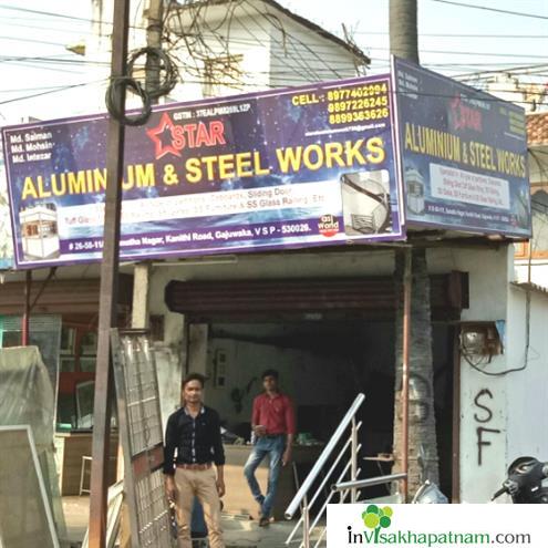 Star Aluminium and Steel Works Partitions SS Gate Gajuwaka in Visakhapatnam Vizag