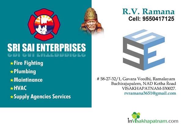 Sri Sai Enterprises Welding Fabrication Works fire fighting plumbing nad kotha road Visakhapatnam Vizag