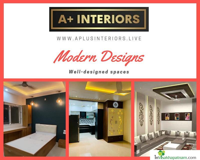 A Plus Interiors Interior Decorators near gajuwaka in Visakhapatnam Vizag