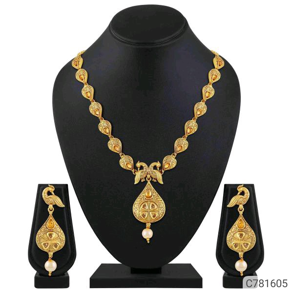 Asmitta Alluring Gold Plated Jewellery Set Sellers In Visakhapatnam, Vizag