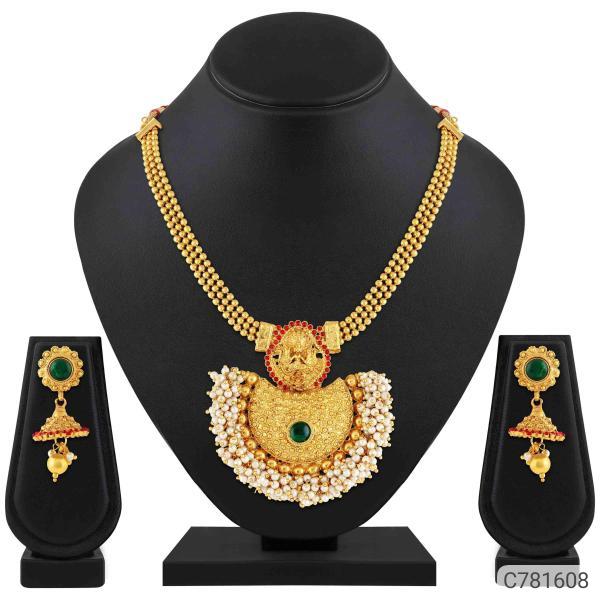 Asmitta Alluring Gold Plated Jewellery Set Sellers In Visakhapatnam, Vizag