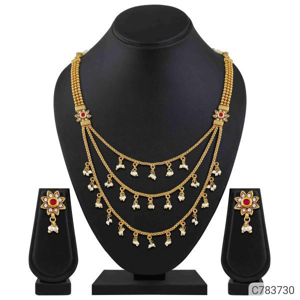 Asmitta Stunning Gold Plated Jewellery Set Sellers In Visakhapatnam, Vizag