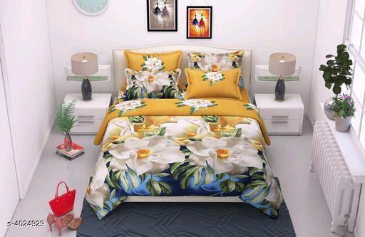 Shiny Stylish Polycotton BedSheets Sellers In Visakhapatnam, Vizag